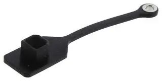 DUST COVER, BLACK, TYPE B USB CONN MUSB2D11014BP