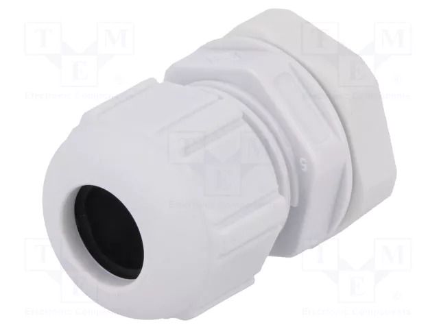 Cable gland; M20; 1.5; IP68; polyamide; grey SPELSBERG KVRM20-MGM