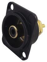 SOCKET, PHONO, BLACK, D, BLACK NF2D-B-0