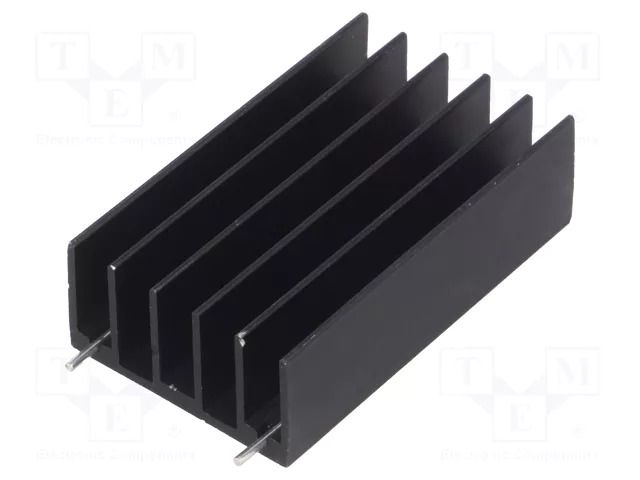 Heatsink: extruded; TO220,TO247; black; L: 50mm; W: 30mm; H: 15mm STONECOLD RAD-DY-GF/5