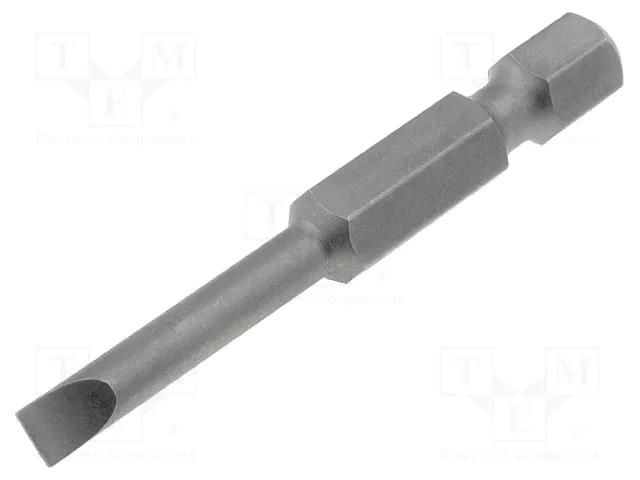Screwdriver bit; slot; 4x0.5mm; Overall len: 50mm; PROFESSIONAL WIHA WIHA.01791