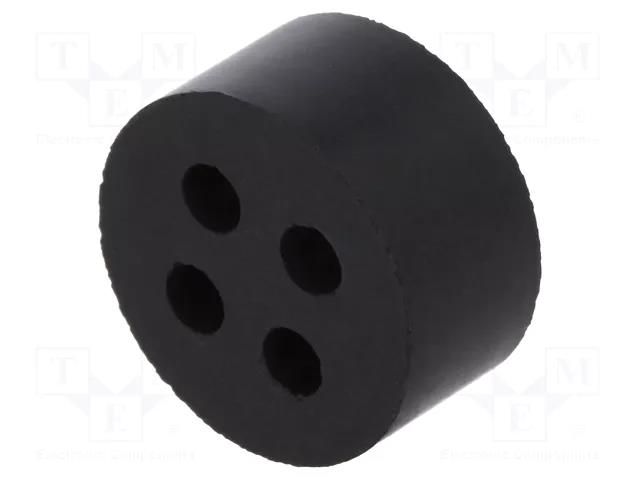 Insert for gland; 3mm; M20; IP54; NBR caoutchouc; Holes no: 4 LAPP SKINTOP-DIX-M20430