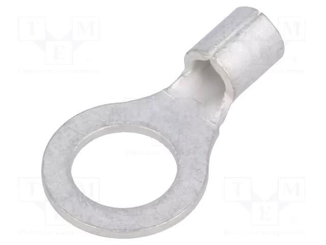 Tip: ring; M8; 2.5÷6mm2; non-insulated; tinned; copper; bulk MOLEX MX-19323-0015