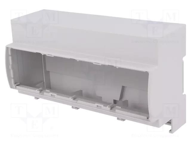 Enclosure: for DIN rail mounting; Y: 91mm; X: 160.2mm; Z: 62mm; grey ITALTRONIC IT-25.0906000.BL