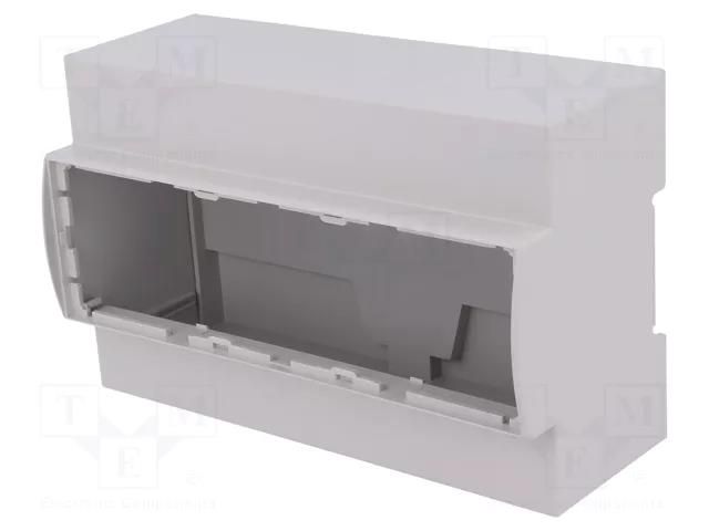 Enclosure: for DIN rail mounting; Y: 90.5mm; X: 142.3mm; Z: 62mm ITALTRONIC IT-25.0810000.BL