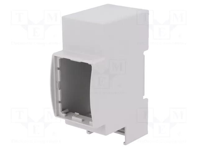 Enclosure: for DIN rail mounting; Y: 90.5mm; X: 36.3mm; Z: 62mm ITALTRONIC IT-25.0206000.BL