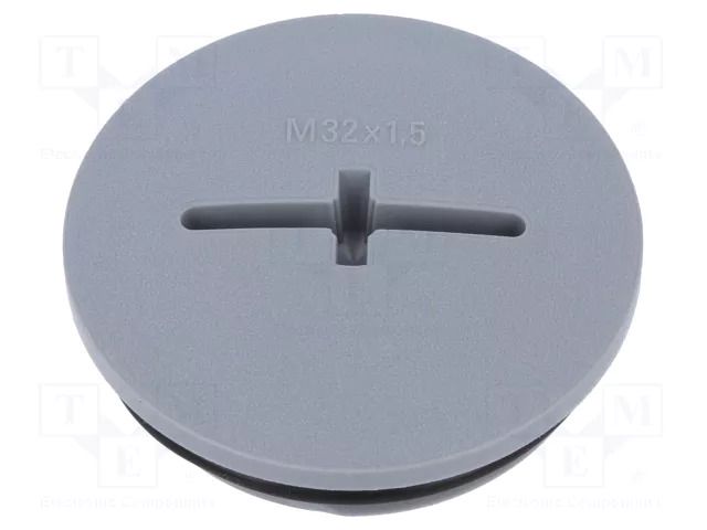 Stopper; M32; 1.5; IP68; polyamide; dark grey; SKINDICHT®; 8mm LAPP BLK-GL-M32+O-R7001