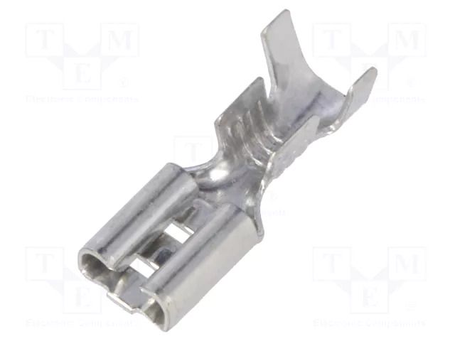 Terminal: flat; 4.8mm; 0.5mm; female; 1.5÷2.5mm2; crimped; straight VOGT 3803.67