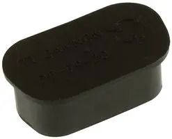 DUST CAP, BLK ANTISTATIC, SIZE DC, DSUB DC-60-20BA