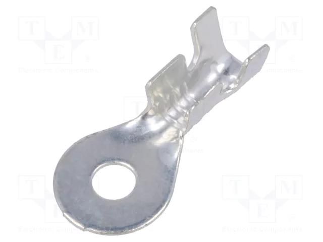 Tip: ring; M3; 1.5÷2.5mm2; crimped; for cable; tinned; brass ERGOM ST-089/253