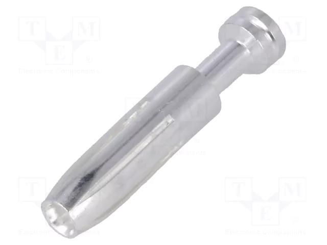 Contact; female; copper alloy; silver plated; 0.75mm2; crimped HARTING 09330006214