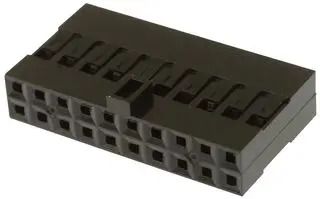 WIRE-BOARD CONNECTOR RECEPTACLE 20POS, 2.54MM 69176-020LF