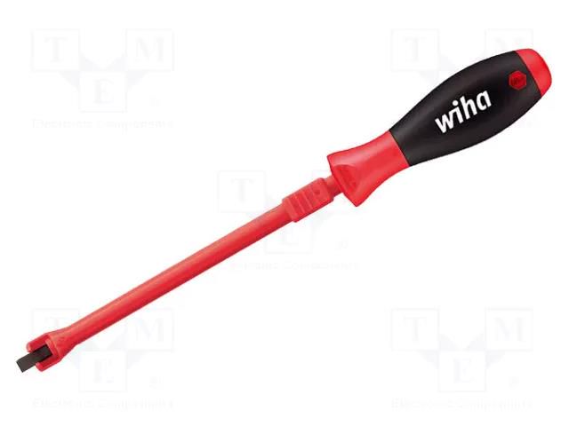 Screwdriver; slot; 2.5x0.4mm; SoftFinish®; Blade length: 75mm WIHA WIHA.398/25