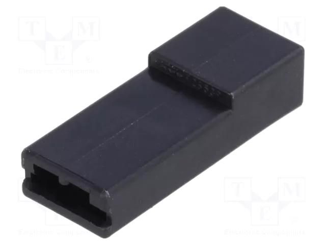 Terminals cover; female; for push-on 6.3mm connectors; ways: 1 TE Connectivity 926539-5