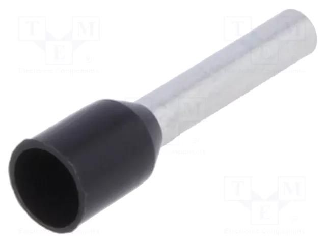 Tip: bootlace ferrule; insulated; copper; 1.5mm2; 10mm; tinned TE Connectivity 1-966067-3