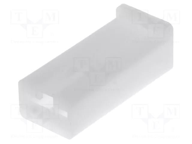 Terminals cover; female; ways: 1; natural; FASTIN-FASTON TE Connectivity 180905