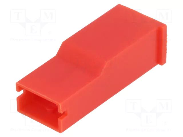 Terminals cover; female; snap fastener; ways: 1; red TE Connectivity 154719-2
