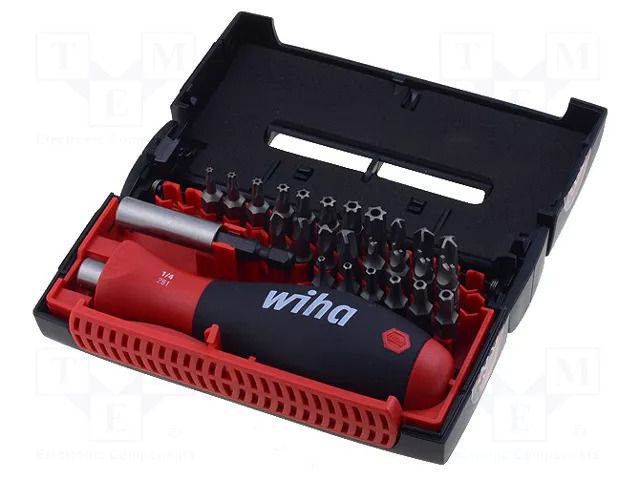 Kit: screwdrivers; bag; SoftFinish®; 27pcs. WIHA WIHA.7928-928