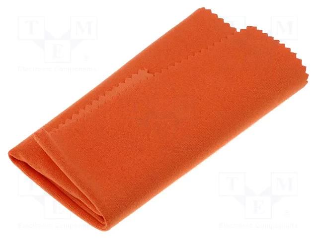 Cleaning cloth: cloth; microfiber; 1pcs; 180x150mm; cleaning; dry AG TERMOPASTY WIPE-MICROF