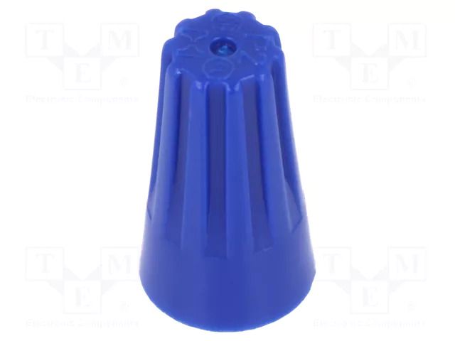Quick splice; Wire Grip; screwed; blue; 22AWG÷14AWG; Twist Splice TE Connectivity 2299501-1