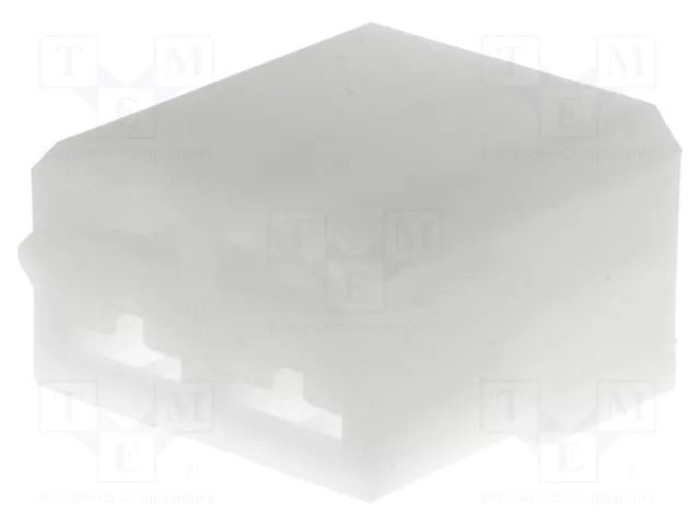 Terminals cover; female; ways: 4; natural; FASTIN-FASTON TE Connectivity 180900