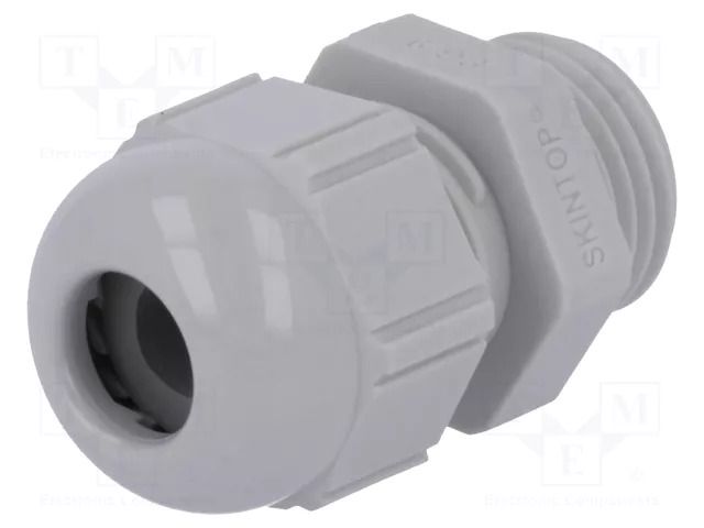 Cable gland; PG9; IP68; polyamide; light grey; SKINTOP® LAPP STR-PG-9-RAL-7035