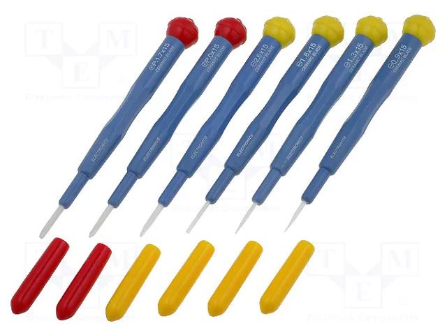 Kit: alignment tools; plastic box; 6pcs. GOLDTOOL WKC-TP6