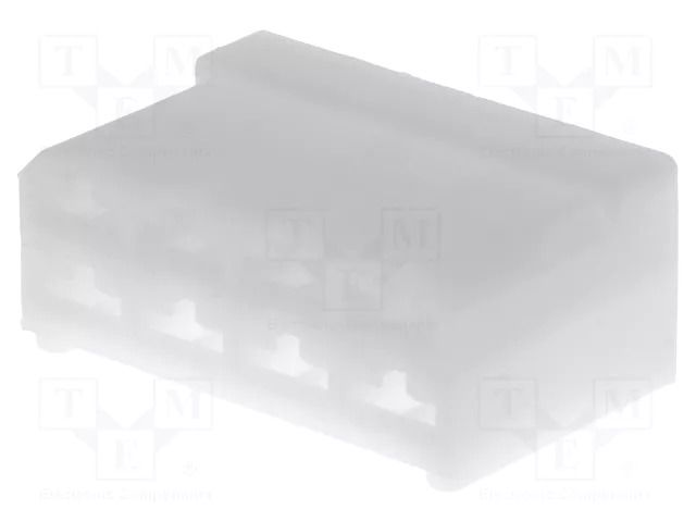 Terminals cover; female; ways: 8; natural; FASTIN-FASTON TE Connectivity 163007