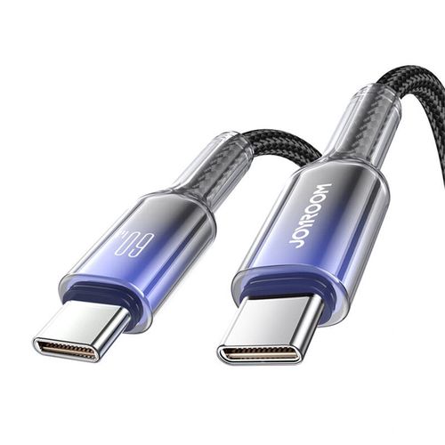 Joyroom S-A42 60W USB-C cable 1.2m black, Joyroom S-A42 C-C Bl