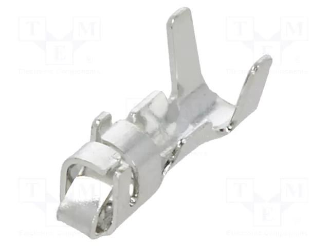 Contact; female; brass; tinned; 28AWG÷22AWG; cut from reel; 3A JOINT TECH NX2501-TF