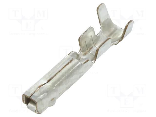 Contact; female; phosphor bronze; tinned; 28AWG÷22AWG; 3A; 10mΩ EDAC 565-290-721