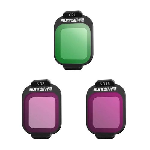 Filtry CPL, ND8, ND16 Sunnylife do DJI Flip, Sunnylife FP-FI964