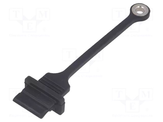 Protection cap; Application: USB A socket; black; MUSB AMPHENOL COMMUNICATIONS SOLUTIONS MUSB2A111024BP