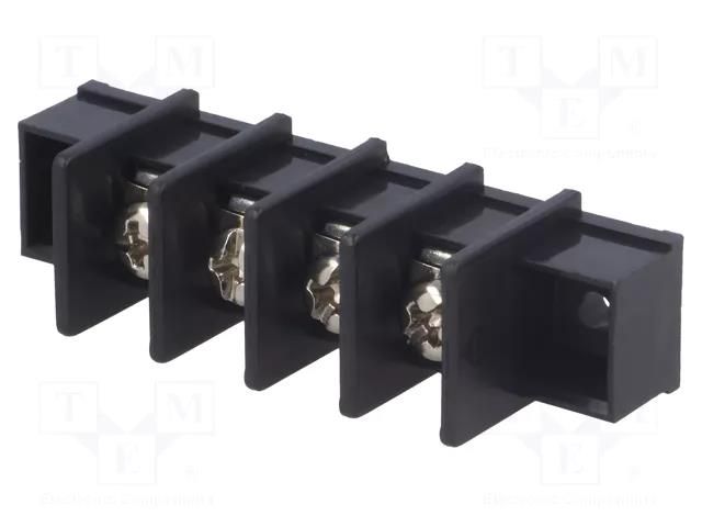 Connector: PCB terminal block; terminal; 32A; 750V; straight; 1x4 DEGSON ELECTRONICS DG45C-A-04P-13