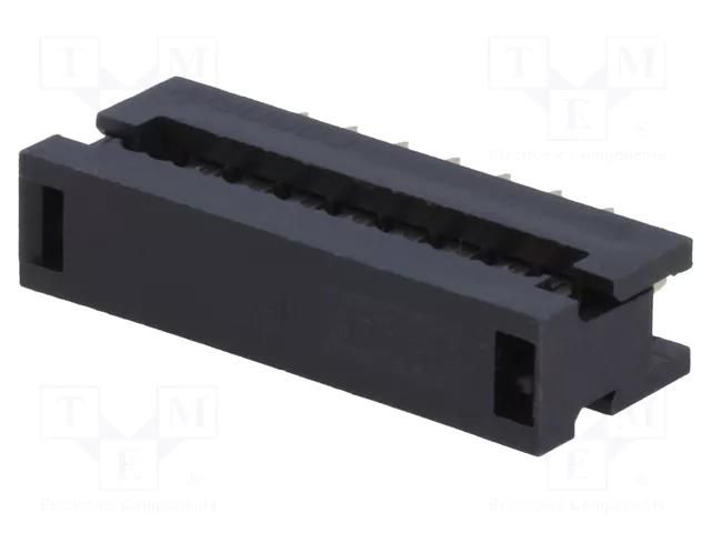 Connector: IDC; PIN: 16; 1A; IDC,THT; for ribbon cable; 2.54mm; 2x8 CONNFLY AWLP16