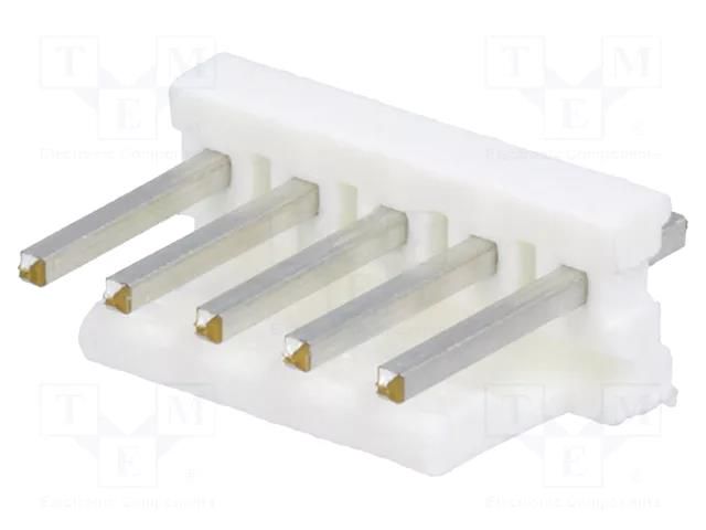 Connector: wire-board; socket; male; MTA-156; PIN: 5; straight; THT TE Connectivity 640445-5