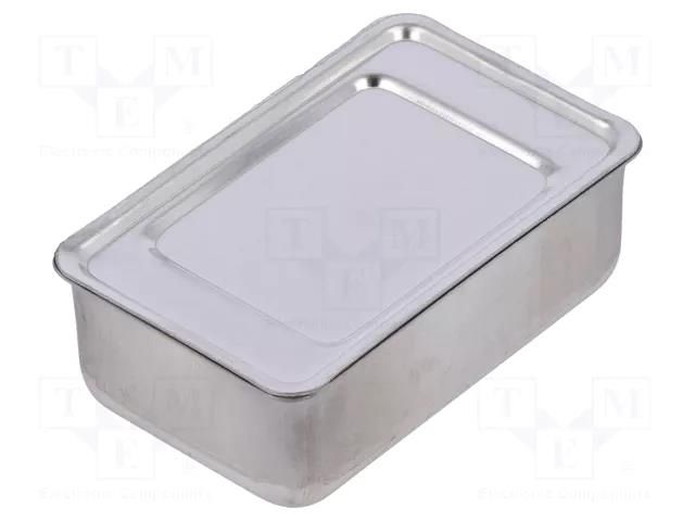 Enclosure: shielding; X: 31mm; Y: 50mm; Z: 17mm; steel; MICRO TEKO 453.15