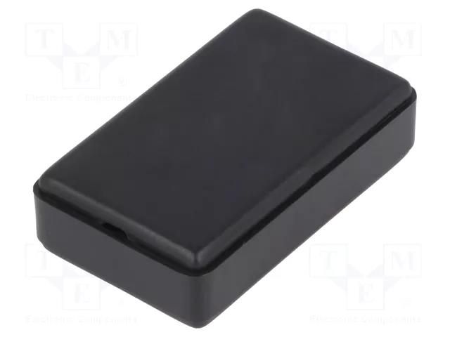Enclosure: multipurpose; X: 35mm; Y: 58mm; Z: 16mm; SOAP 1; ABS; black TEKO 10010.9