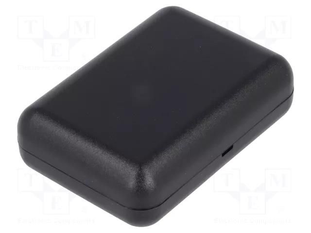 Enclosure: multipurpose; X: 56mm; Y: 80mm; Z: 24mm; SOAP 1; ABS; black TEKO 10007.9