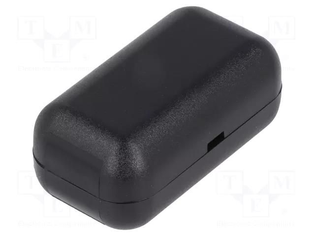 Enclosure: multipurpose; X: 31mm; Y: 56mm; Z: 24mm; SOAP 1; ABS; black TEKO 10006.9