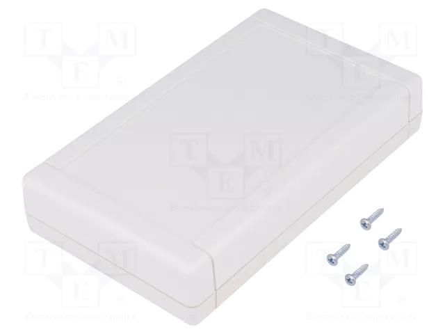 Enclosure: multipurpose; X: 94mm; Y: 160mm; Z: 31mm; TEKBOX; ABS TEKO TB-2.7