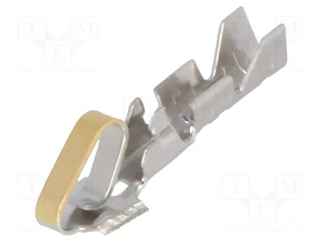 Contact; female; gold-plated; 30AWG÷22AWG; cut from reel; crimped MOLEX MX-4809-555T