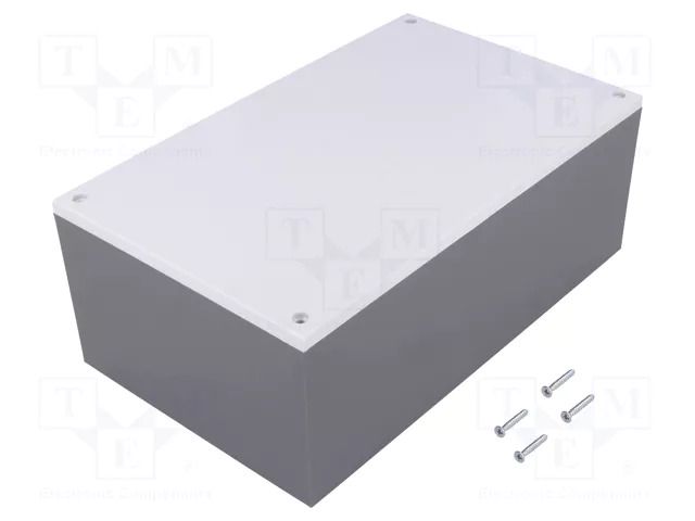 Enclosure: multipurpose; X: 130mm; Y: 215mm; Z: 83mm; CP; ABS; grey TEKO CP/4.20