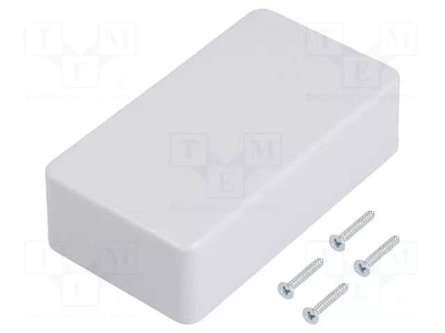 Enclosure: multipurpose; X: 55mm; Y: 100mm; Z: 29mm; COFFER; ABS; grey TEKO COFFER1.5