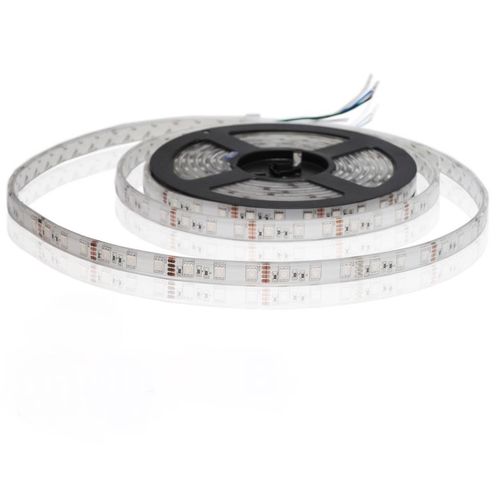 LED juosta 12V 14.4W/m hermetiška IP68 žalia ECO HM-5050-60-GSHmD