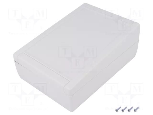 Enclosure: desktop; TEKMAR; X: 133mm; Y: 188mm; Z: 75mm; ABS TEKO TK33S.7