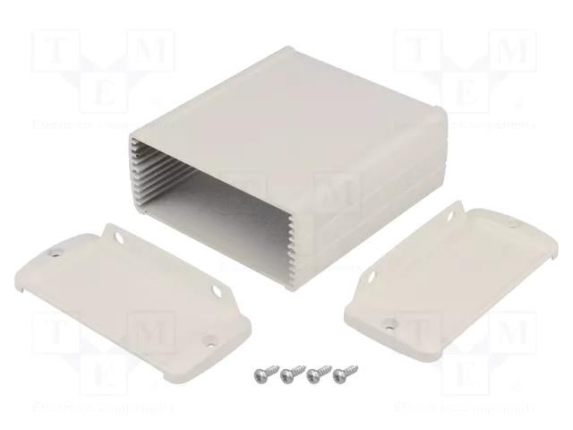 Enclosure: multipurpose; with fixing lugs; TEKAM; X: 85mm; Y: 100mm TEKO TEKAM21-E.7