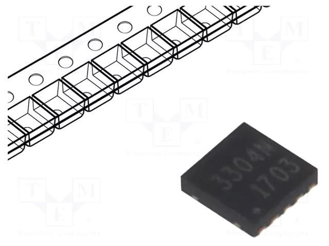 Diode: TVS array; 3.5V; 25A; 450W; unidirectional; SLP2626P10; Ch: 4 SEMTECH RCLAMP3304N.TCT