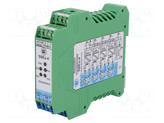Converter: isolating signal separator; for DIN rail mounting LABOR-ASTER SBEX-4