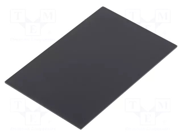 Cover; X: 60mm; Y: 90mm; -20÷60°C; ABS; Cover colour: black; UL94HB GAINTA G906020L